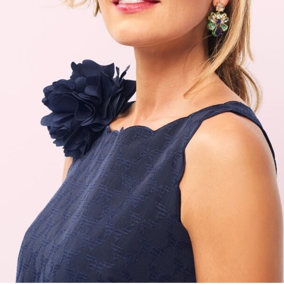 RSVP By TALBOTS Jacquard Sheath Dress - Picture 2 of 8